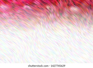 Light vector pattern with wry lines. A completely new colorful illustration in simple style. Abstract style for your business design.