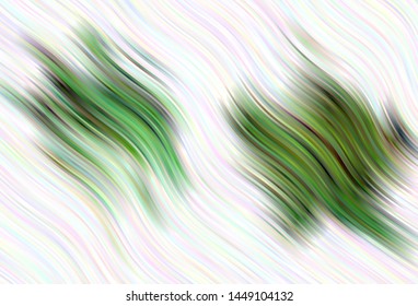 Light vector pattern with wry lines. Colorful illustration in simple style with gradient. Abstract style for your business design.