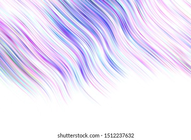 Light vector pattern with wry lines. Creative illustration in halftone style with gradient. The best colorful design for your business.