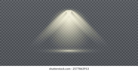 Light vector set includes light source, studio lighting, walls and PNG. Includes spotlight and spotlight PNG. Includes light beams and light effect.