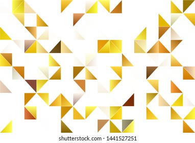 Light vector template with crystals, triangles. Abstract gradient illustration with triangles. Best design for poster, banner.