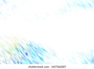 Light vector template with curved lines. A shining illustration, which consists of curved lines. The best colorful design for your business.