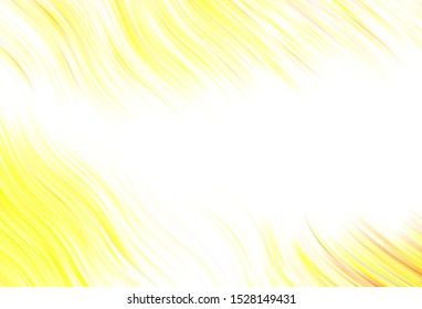 Light vector texture with bent lines. A sample with colorful lines, shapes. Elegant pattern for a brand book.