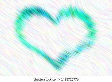 Light vector texture with curved lines. A completely new colorful illustration in simple style. Template for cell phone screens.