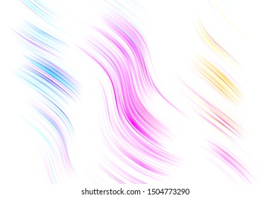 Light vector texture with curved lines. Geometric illustration in abstract style with gradient.  A completely new design for your business.