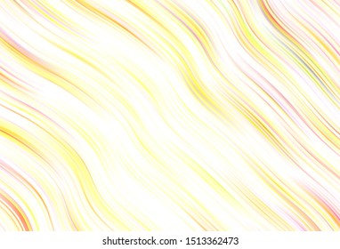 Light vector texture with curved lines. Geometric illustration in abstract style with gradient.  Brand new design for your ads, poster, banner.