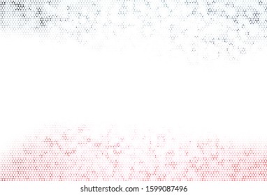 Light vector texture with triangular style. Modern abstract illustration with colorful triangles. Pattern for commercials.