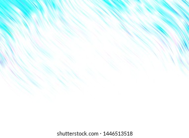 Light vector texture with wry lines. Modern gradient abstract illustration with bandy lines. A completely new template for your design.