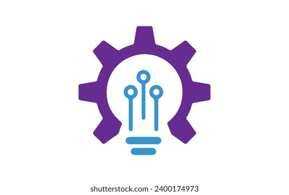 LIGHT VECTOR UNIQUE LOGO DESIGN