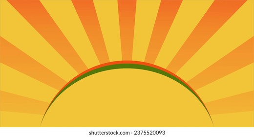 Light vintage background, soft orange background. sunrise background.


