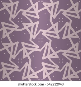 Light violet fancy seamless pattern in fireworks style. Classic motif.