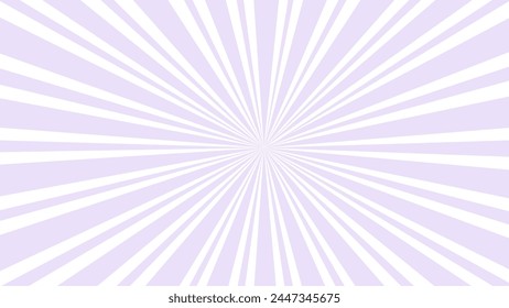 Light violet and white sunburst background