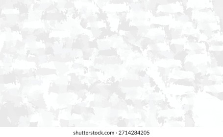 Light Watercolor Texture Background Template. Grey Concrete Picture. Abstract Building Painting. Texture of Ice, Falling Soft Snow flakes and a Clean Winter Scene. White Camouflage isolate