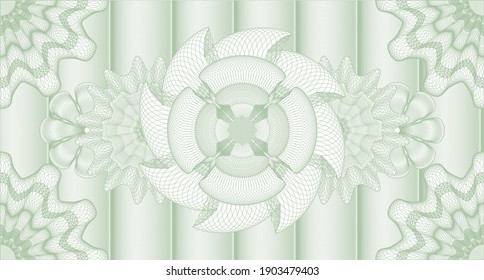 Light watermark. Pattern money. Intense illustration. Detailed design. 