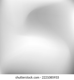 Light Wavy Soft Curve Blurry Texture. Metallic Blurred Dark Aluminium Fluid Gradient Background. Sky Silver Dynamic Monochromatic Wallpaper. Calm Grey Liquid Water Wavy Swirl Gradient Mesh.