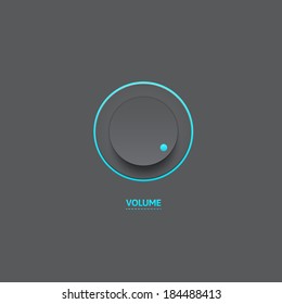 Light Web UI Elements Design Black. Elements: Buttons, Switchers, Slider, mix,