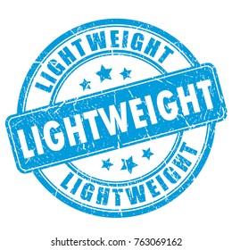 Light weight ink blue vector stamp isolated on white background