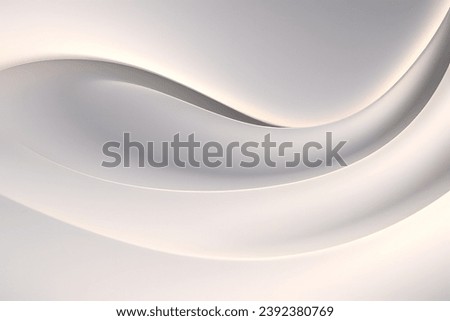 Light White Background, Abstract geometric background with liquid shapes. Vector illustration.