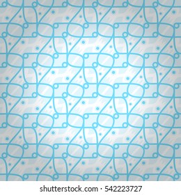 Light white fancy seamless pattern in tribal style. Vector background. Bright, contrast design for packing-paper, wallpaper, game or other purpose. Retro tracery.