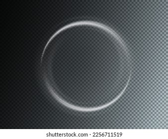 Light white Twirl. Curve light effect of white line. Element for your design, advertising, postcards, invitations, screensavers, websites, games.	
