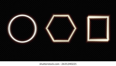 Hellweißer Zwirn. Ein gekrümmter Lichteffekt von weißen Linien. Leuchtender weißer Kreis. Hellweißer Sockel, Podium, Plattform oder Tisch . Vektor-PNG.