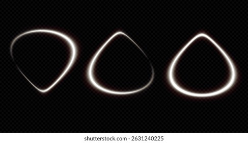 Espiral branco claro. Um efeito de luz curva de linhas brancas. Círculo luminoso branco. Pedestal branco claro, pódio, plataforma ou mesa. PNG vetorial.