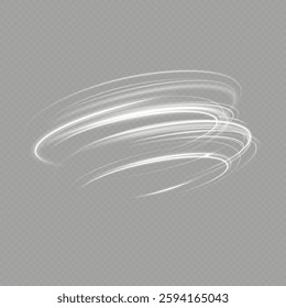 Light white Twirl.Vector eps 10	