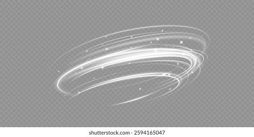 Light white Twirl.Vector eps 10	