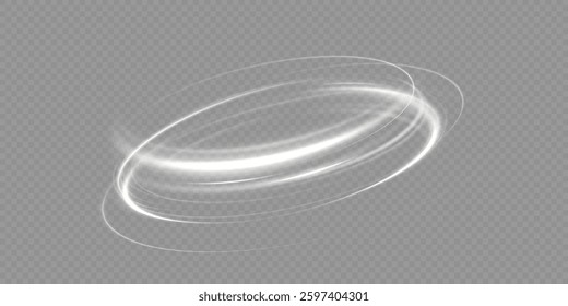 Light white Twirl.Vector eps 10	