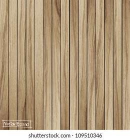 Light wood background, vector illustration