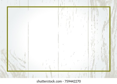 Light wood texture background with frame. Template for text or graphic.