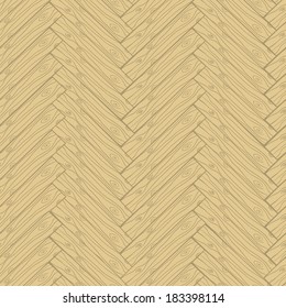 Light wooden or laminate parquet cartoon doodle style texture seamless pattern vector illustration
