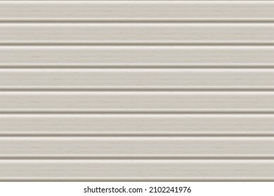 Light wooden, metal, or plastic seamless textured siding pattern of building cladding. Abstract vector pattern with texture. Horizontal wall decor for warehouse facade. Vinyl floor background