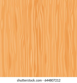 Light wooden striped fiber textured seamless pattern. Vector background