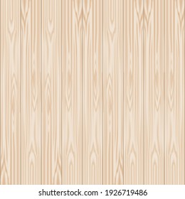 Textura de madera clara con suelo de tablones verticales, Superficie de pared. ilustración vectorial