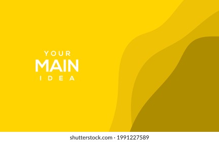 
LIGHT Yellow Abstract Background and Yellow CURVE background design for modern hipster futuristic graphic and Illuminating and Yellow background style used in wallpaper and pattern design.eps