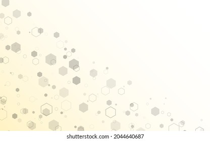 Light yellow background, random minimalist abstract illustration vector for logo, card, banner, web and printing.