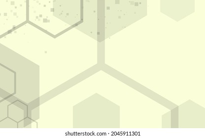 Light yellow background, random minimalist abstract illustration vector for logo, card, banner, web and printing.