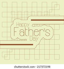 a light yellow background with text for father's day