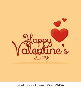 a light yellow background with text and hearts for valentine's day