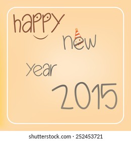 a light yellow background with text for new year