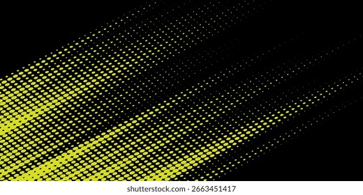 hellgelbe schwarze Bürste Wrap Auto Aufkleber Muster abstrakte Banner sportliche Linien schwarz hellgelbe Farbe Kombination Grunge Bürste Muster Rennsport-Design, modern, Eps 10.