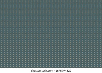 Light yellow circle dot on blue-gray background, seamless pattern wallpaper, vector illustration