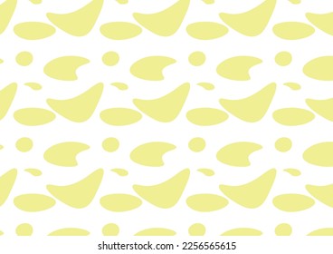 Diseño de forma de color amarillo claro