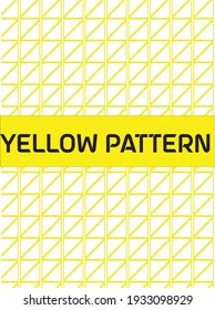 light yellow colors line Pattern vector Art design