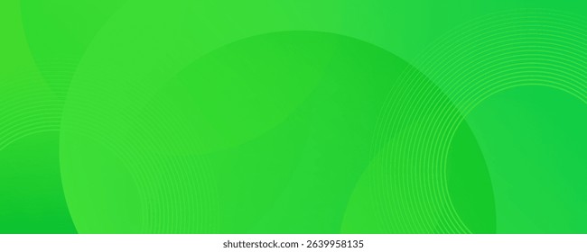 Light yellow and green abstract geometric background with gradient colors and circular shapes.