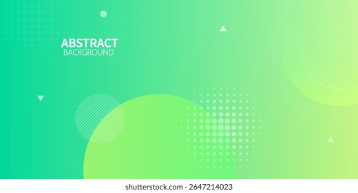 Light yellow and green abstract geometric background with gradient colors and circular shapes. Perfect for modern designs, posters, banners, wallpapers, and digital projects.