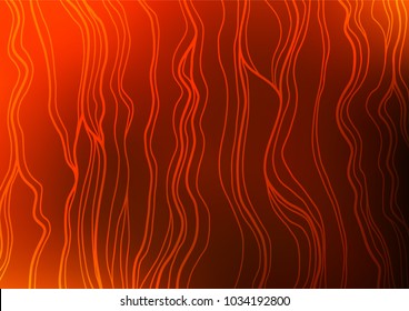 Light Yellow, Orange vector abstract doodle pattern. Blurred decorative design in Indian style with Zen tangles. The pattern can be used for heads of websites and designs.