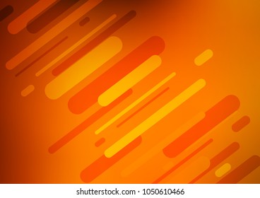 Light Yellow, Orange vector abstract doodle template. Sketchy hand drawn doodles on blurred background. A completely new design for your business.
