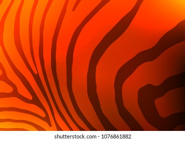 Light Yellow, Orange vector abstract doodle pattern. Brand-new colored illustration in blurry style with doodles. The pattern can be used for wallpapers and coloring books.